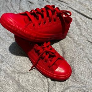 Red Chuck Taylors
